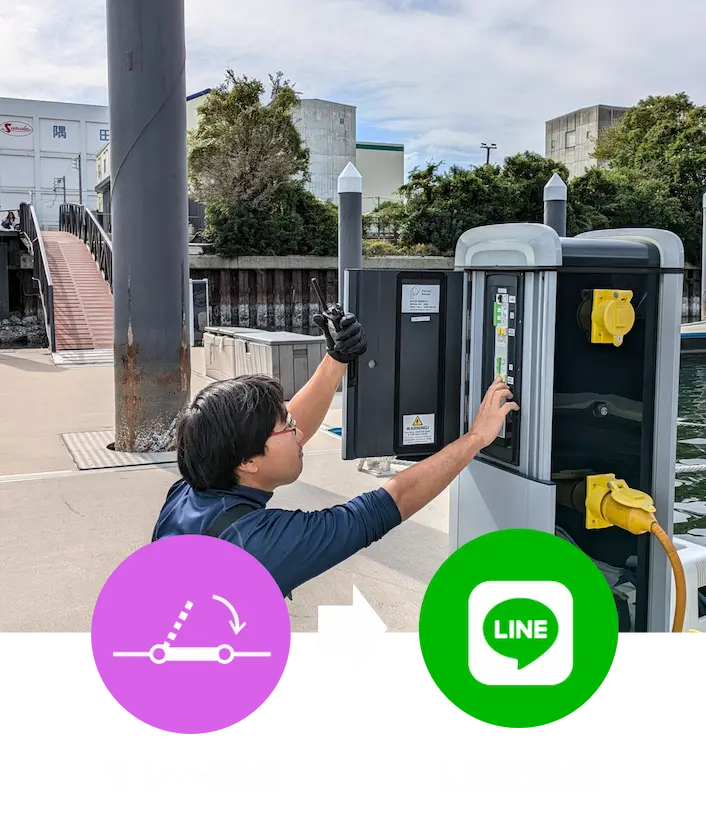 ブレーカーが落ちたらLINEで通知