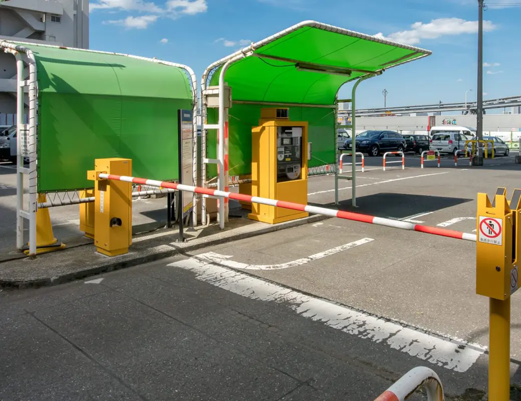 既設の電動ゲート