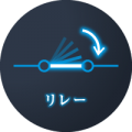 リレー 電圧をコントロールして照明やポンプを操作。無電圧ではワンショットを送信することも可能。