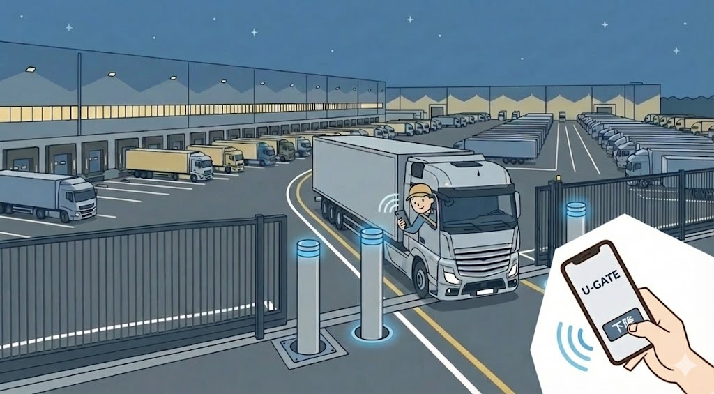 スマホで電動ボラードを操作｜グリーンワークスのU-GATE(ユーゲート)が採用された理由