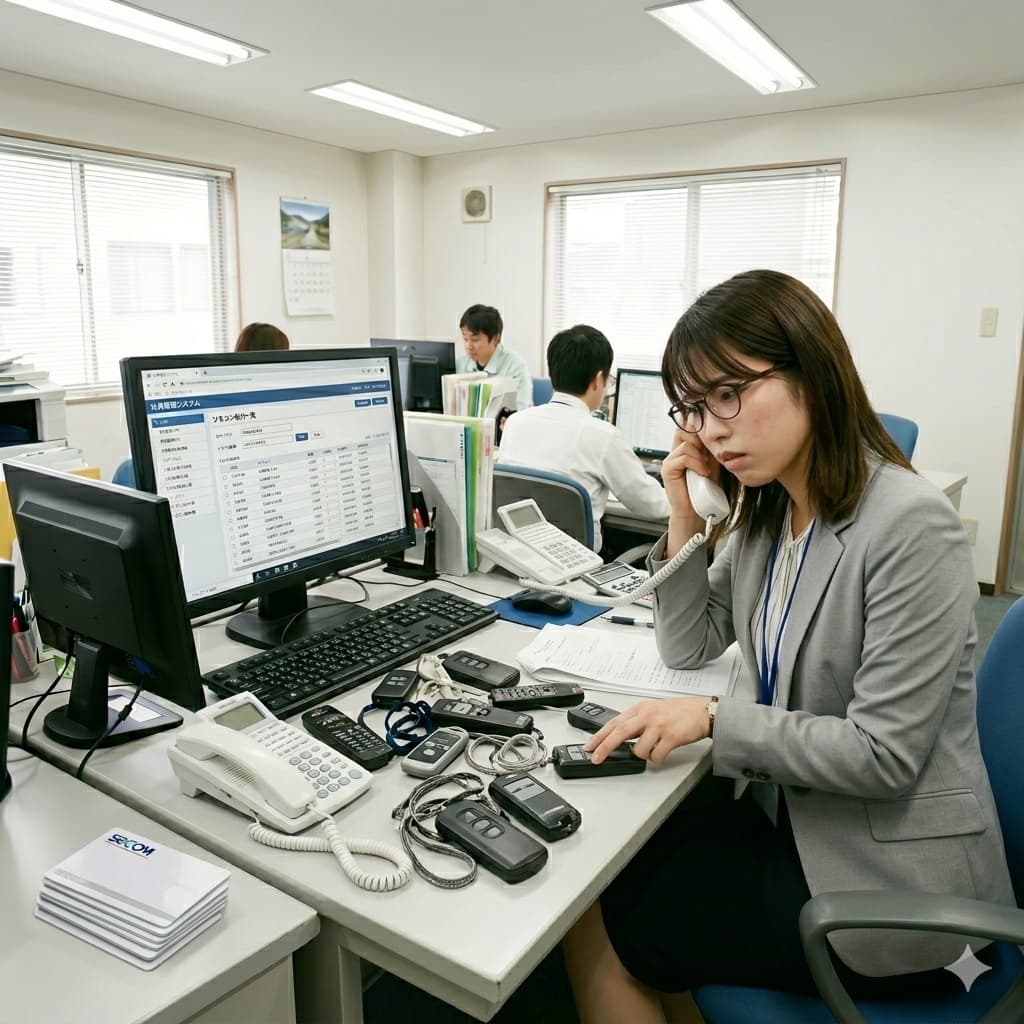 セコムとリモコンの違い