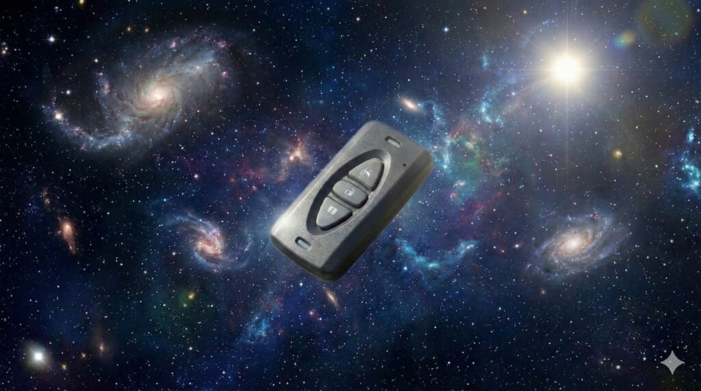 宇宙をさまようリモコン