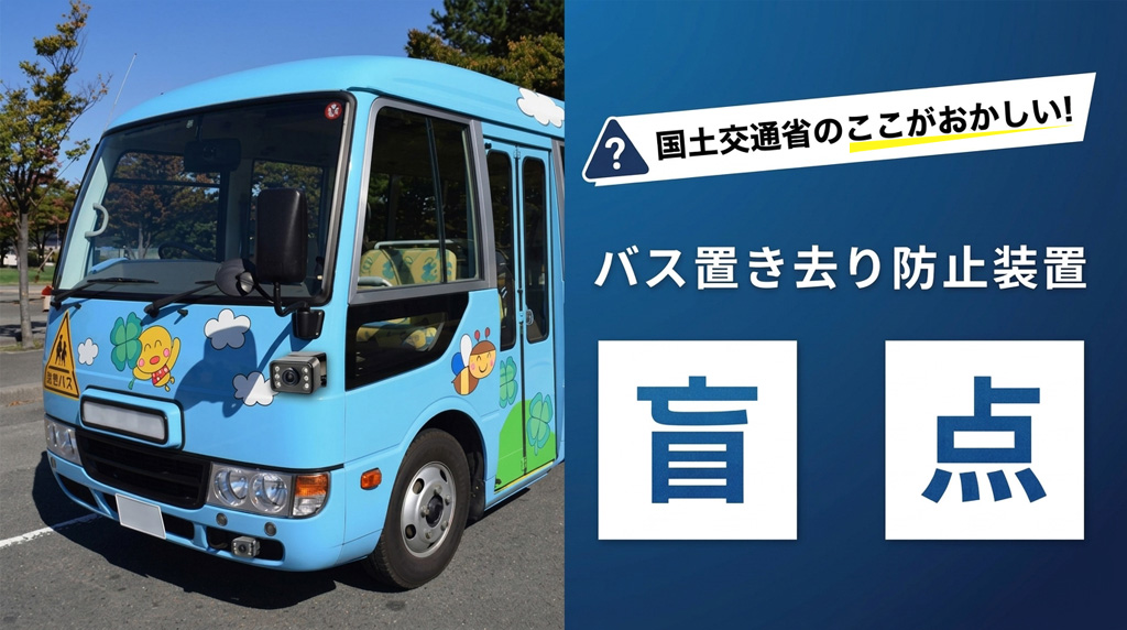 バス置き去り装置の盲点